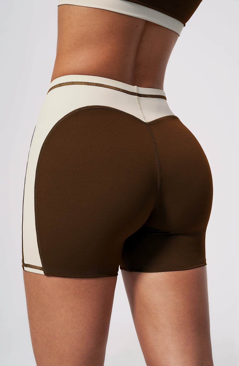 Contrast Block Shorts