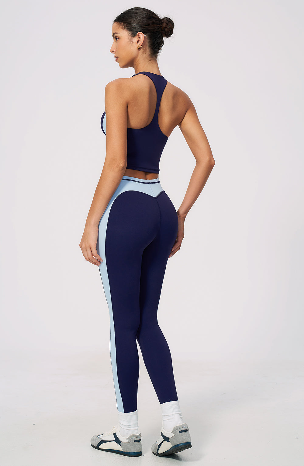 Contrast Block Leggings