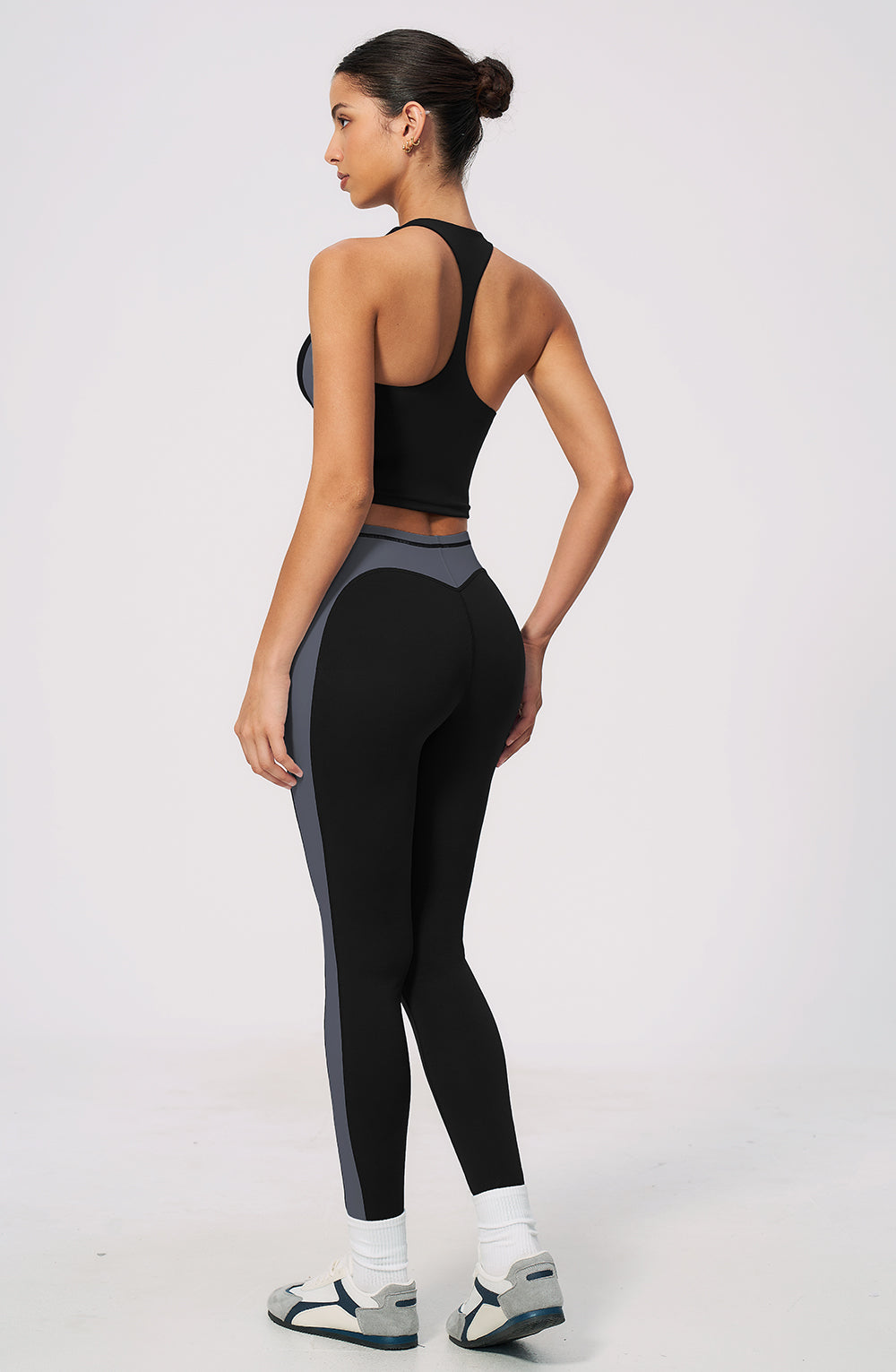 Contrast Block Leggings