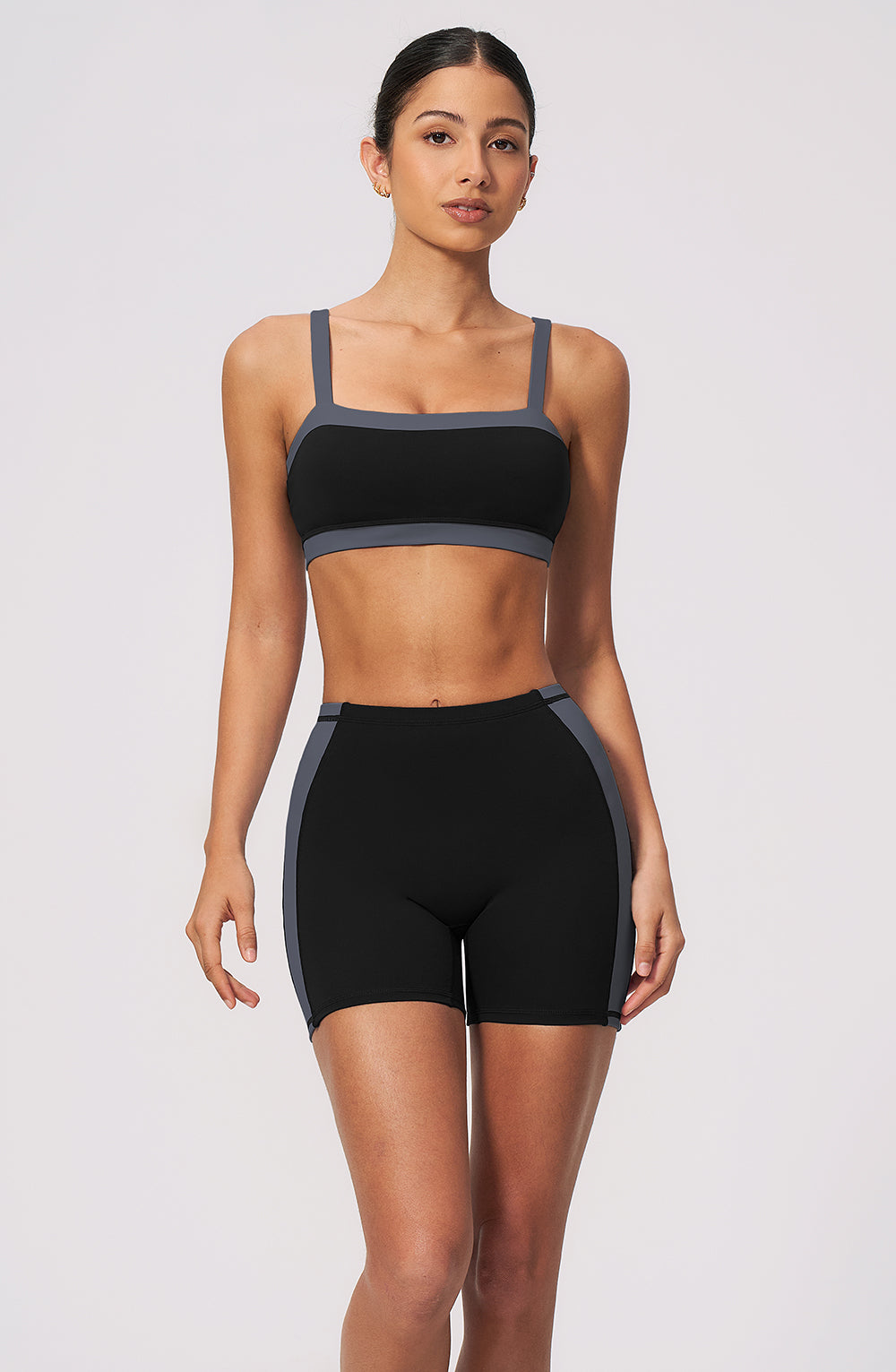 Contrast Block Shorts