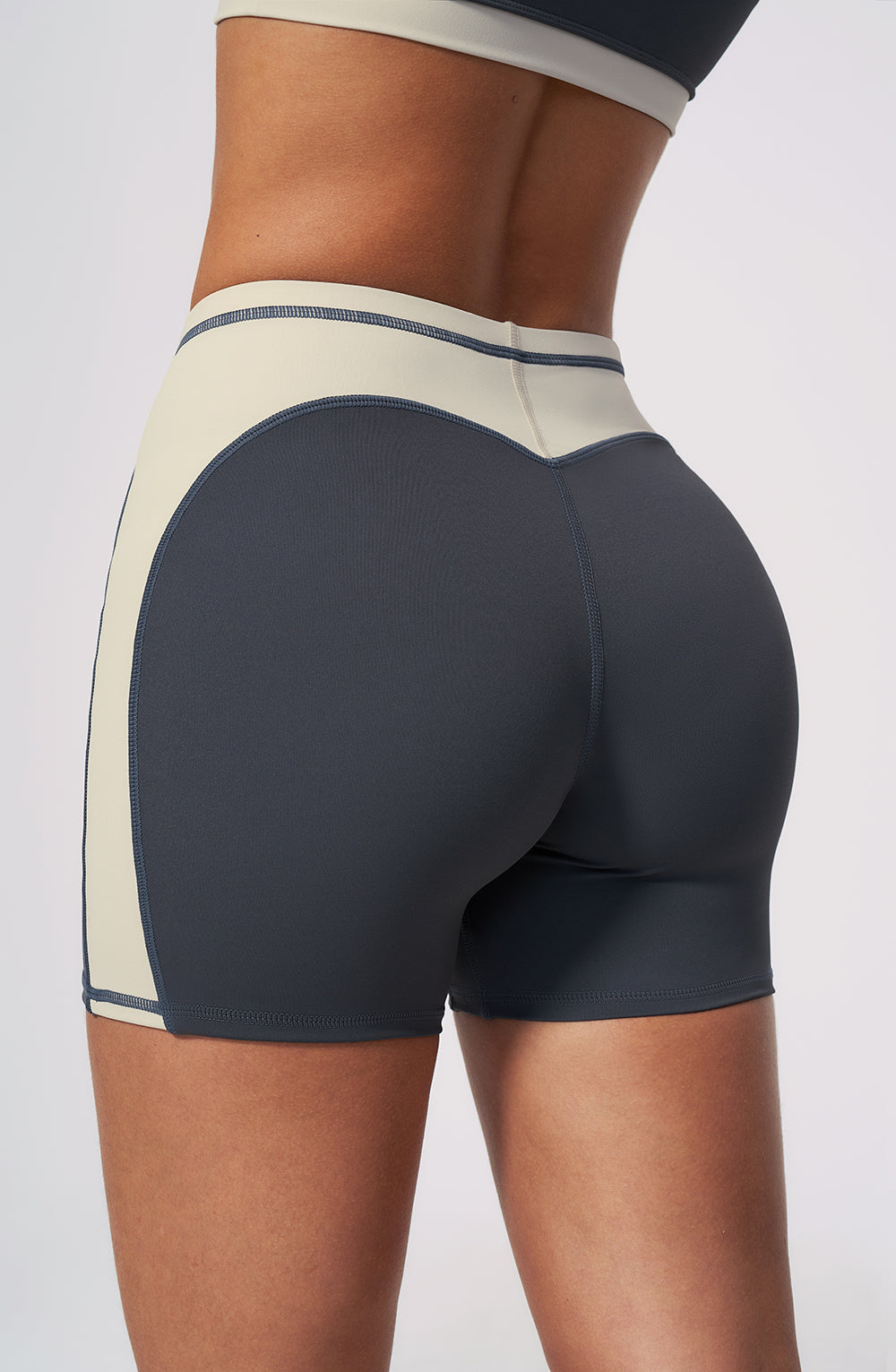 Contrast Block Shorts