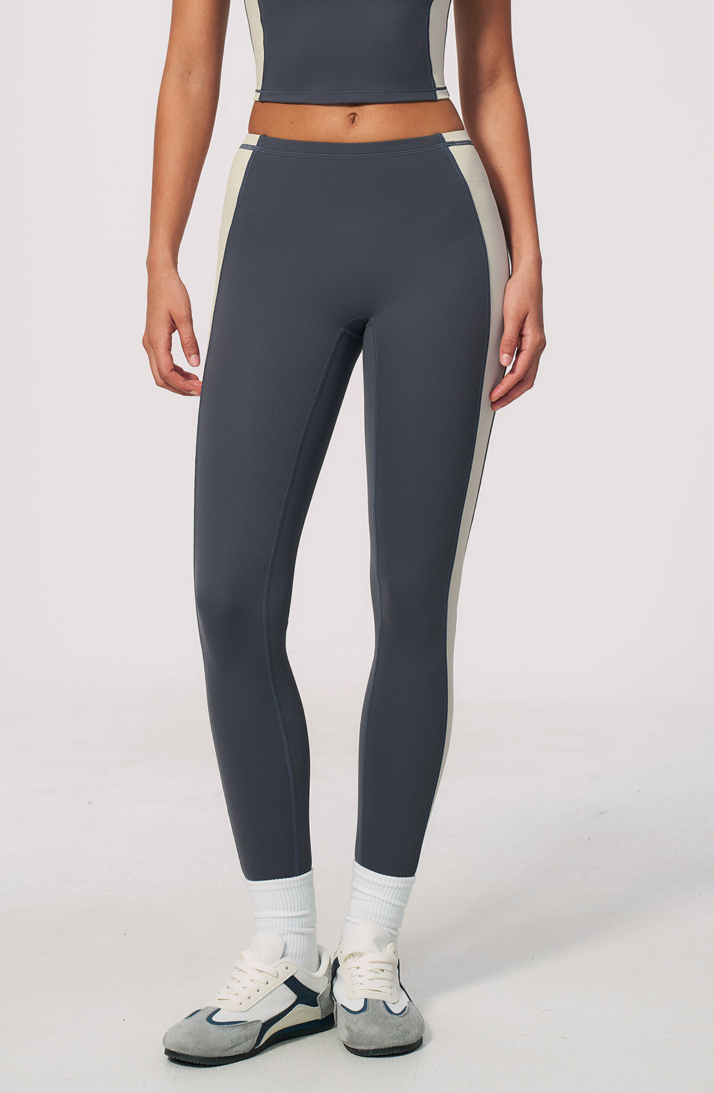 Contrast Block Leggings