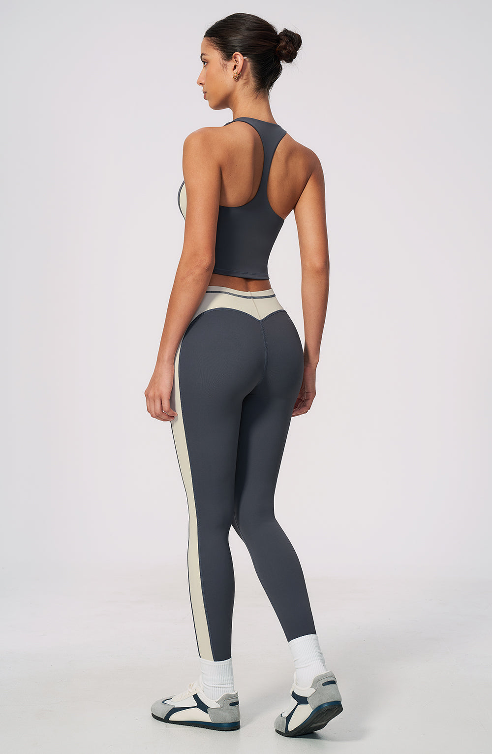Contrast Block Leggings