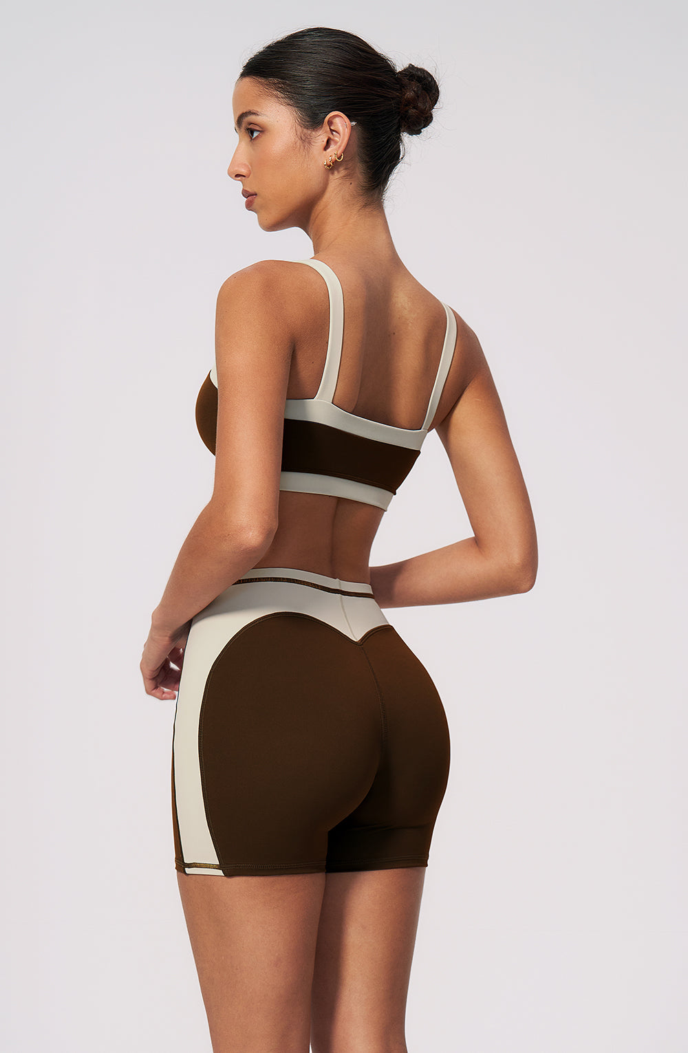 Contrast Block Bra