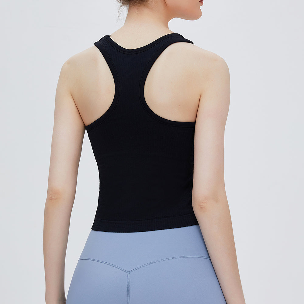 Rib Cropped Length Tanks