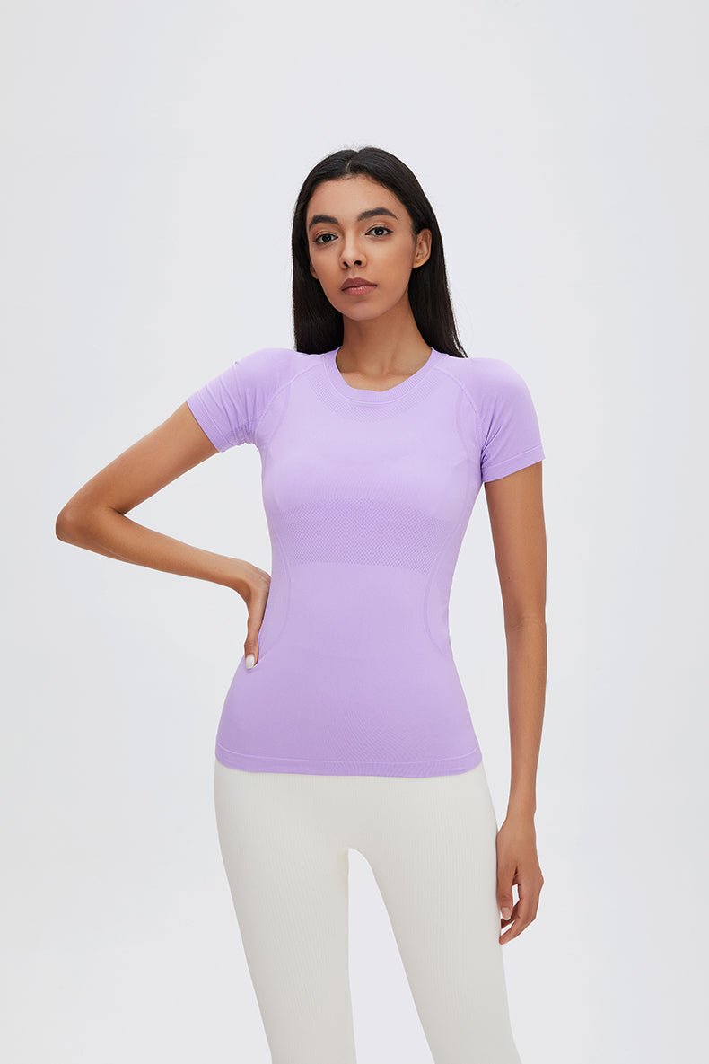 Mesh Moisture Short Sleeves