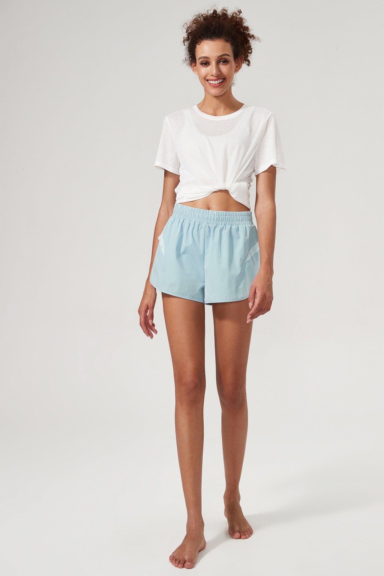 2 in 1 High Waist Shorts