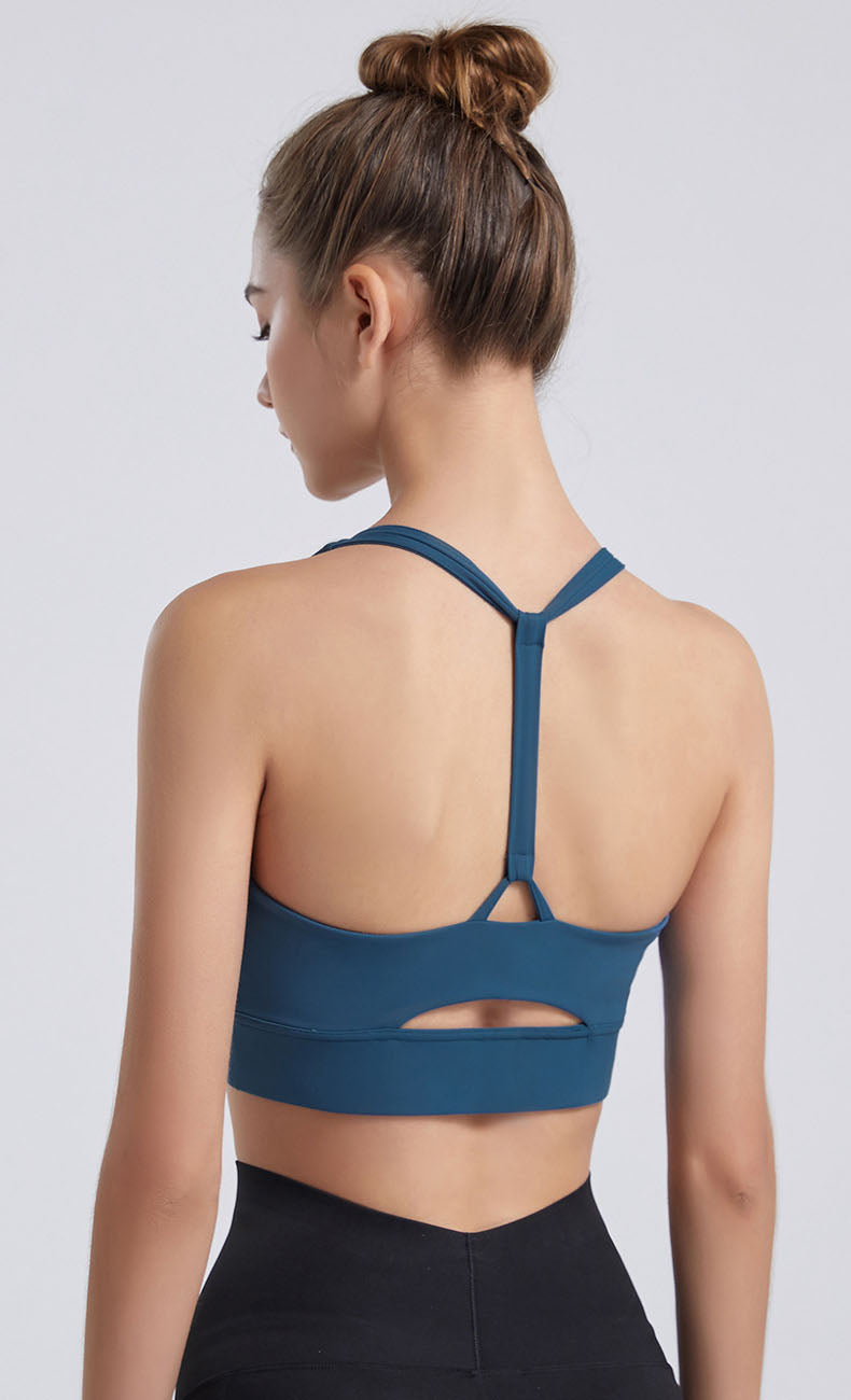 Soft T-Back Sports Bra