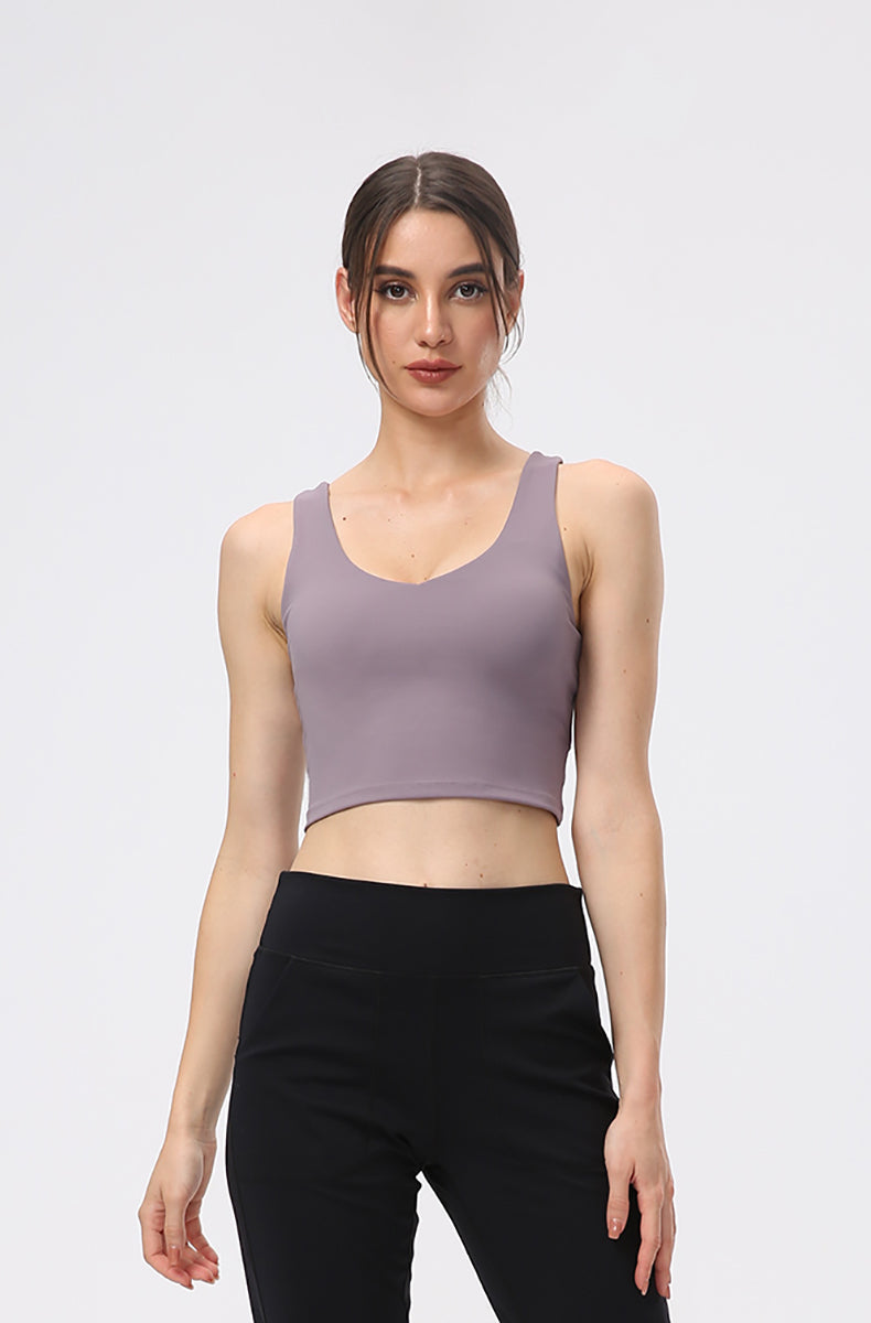 Longline Sports Yoga Tanks