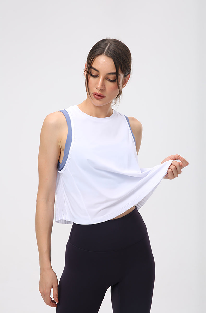 Loose Cropped Muscle Tanks