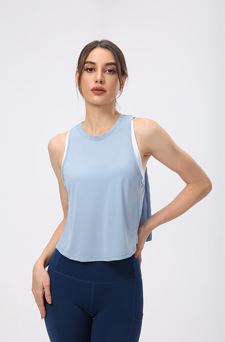 Loose Cropped Muscle Tanks