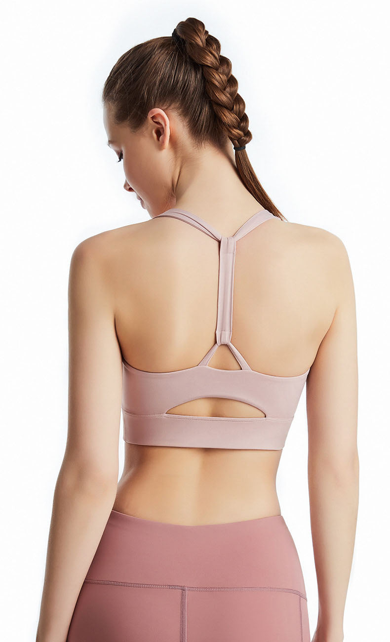 Soft T-Back Sports Bra