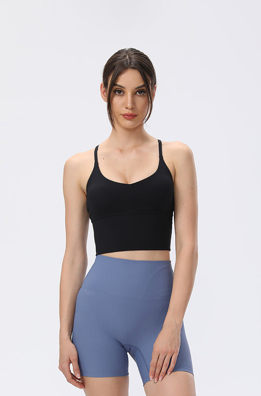 Y Back Longline Sports Bras