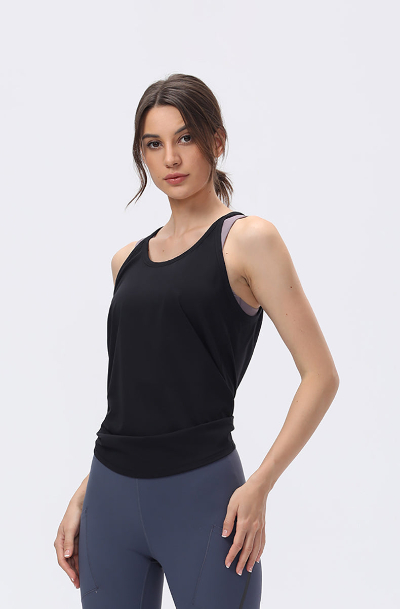 Open Back Sports Tanks