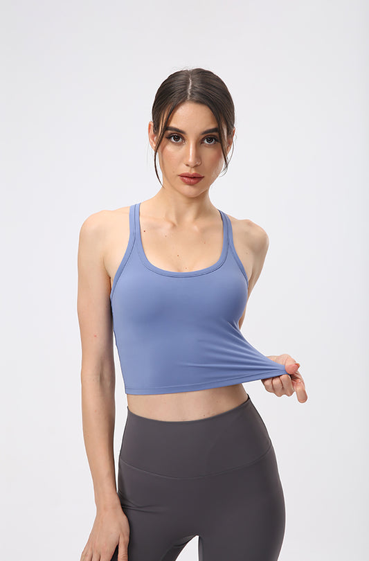 Removable Padded Yoga Tanks