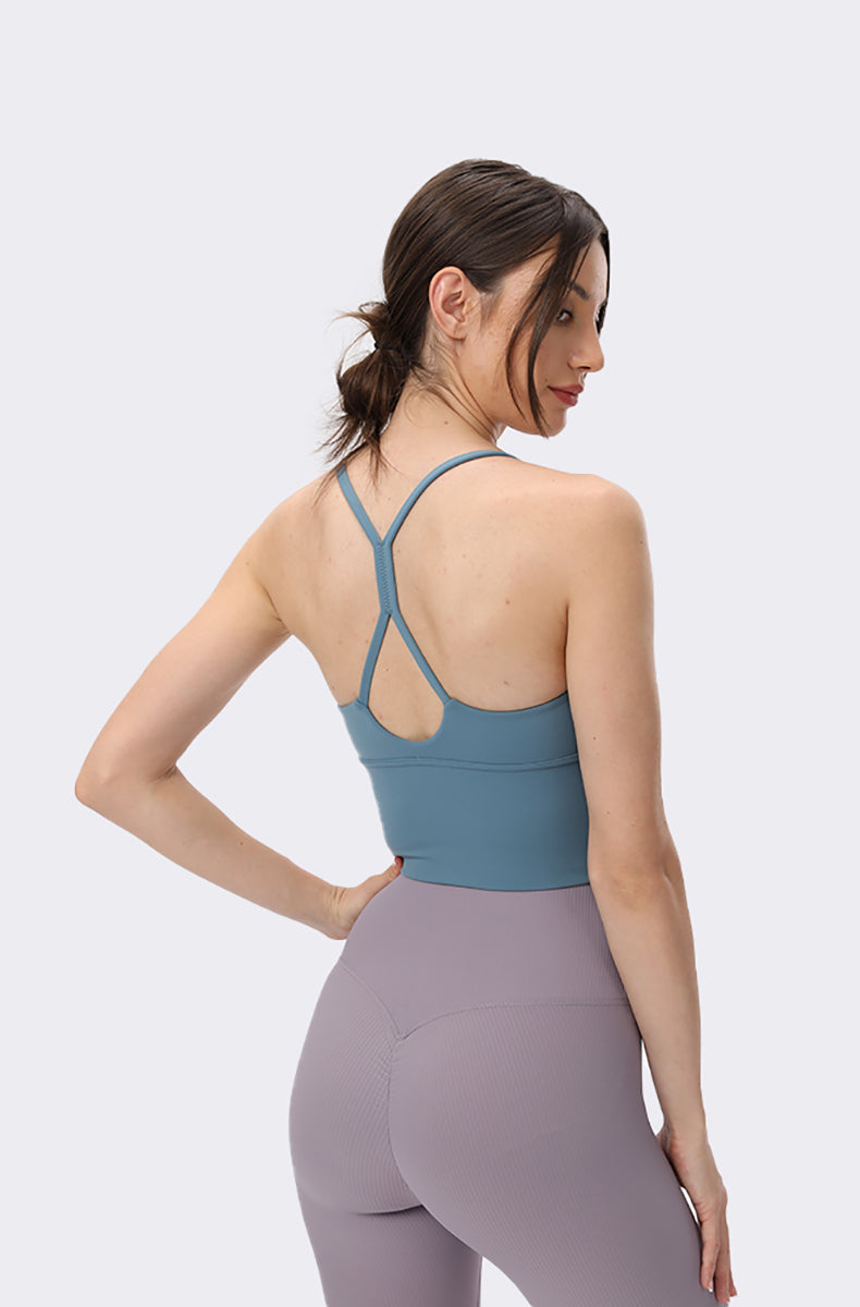 Y Back Longline Sports Bras