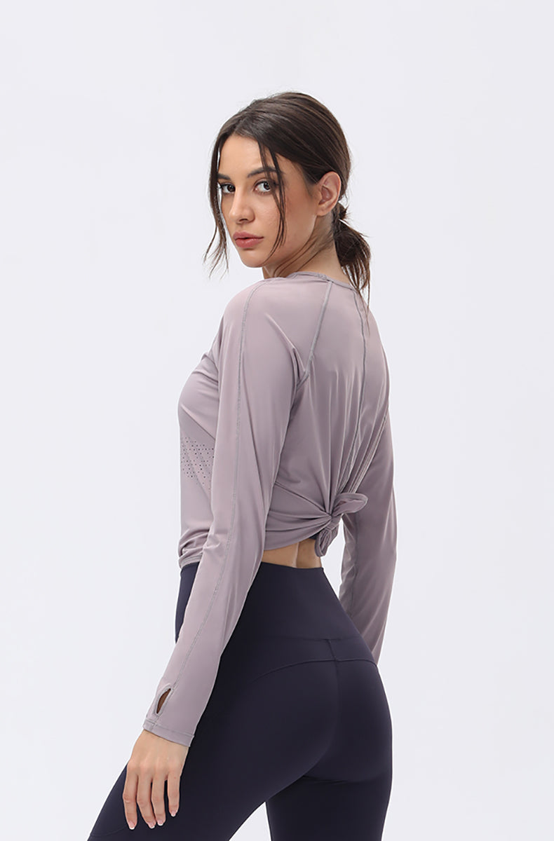 Open Back Long Sleeves