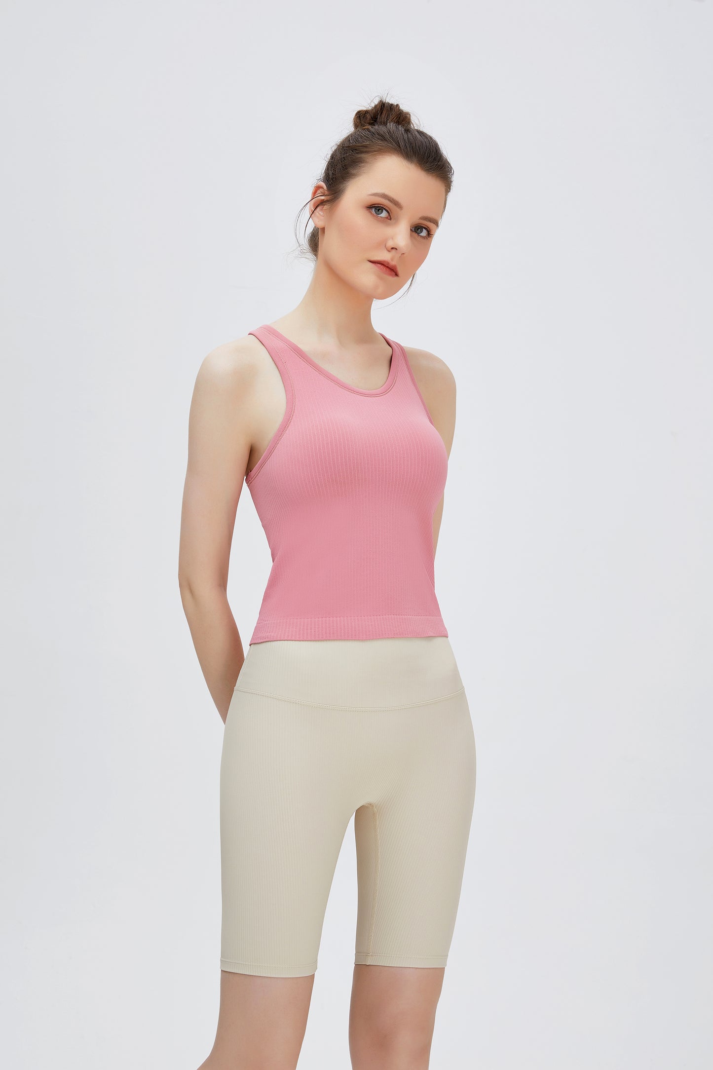 Rib Cropped Length Tanks