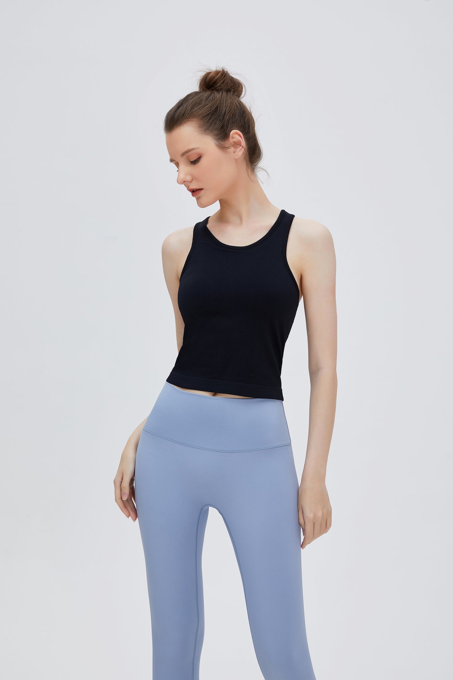 Rib Cropped Length Tanks