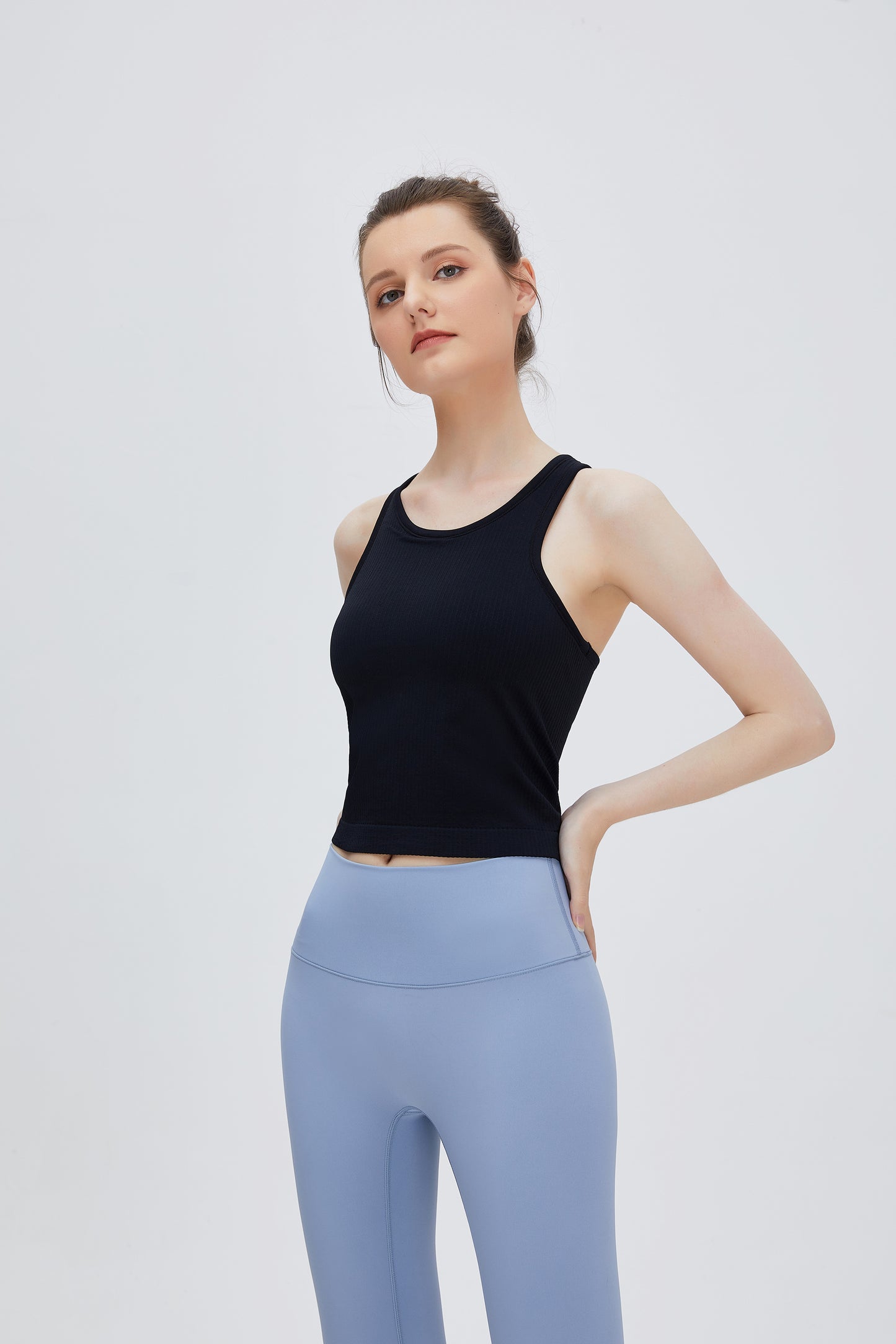 Rib Cropped Length Tanks