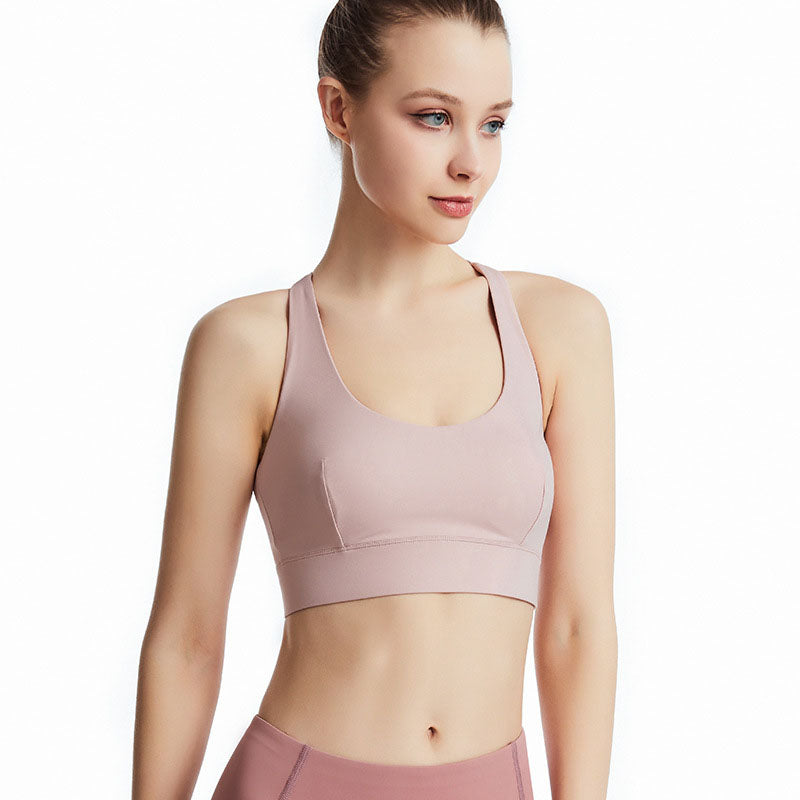 Soft T-Back Sports Bra