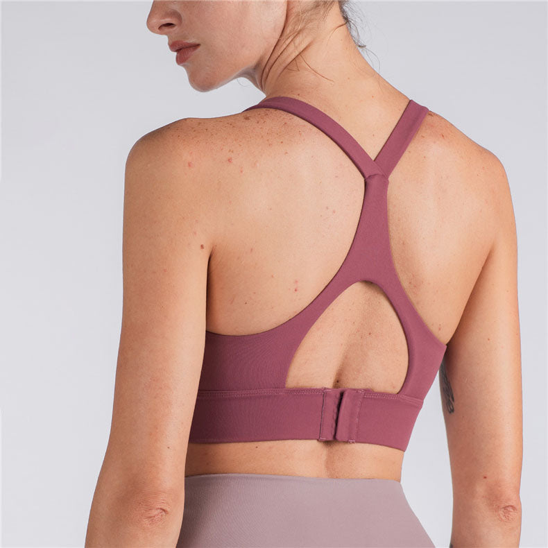 Cross Back Sports Bra