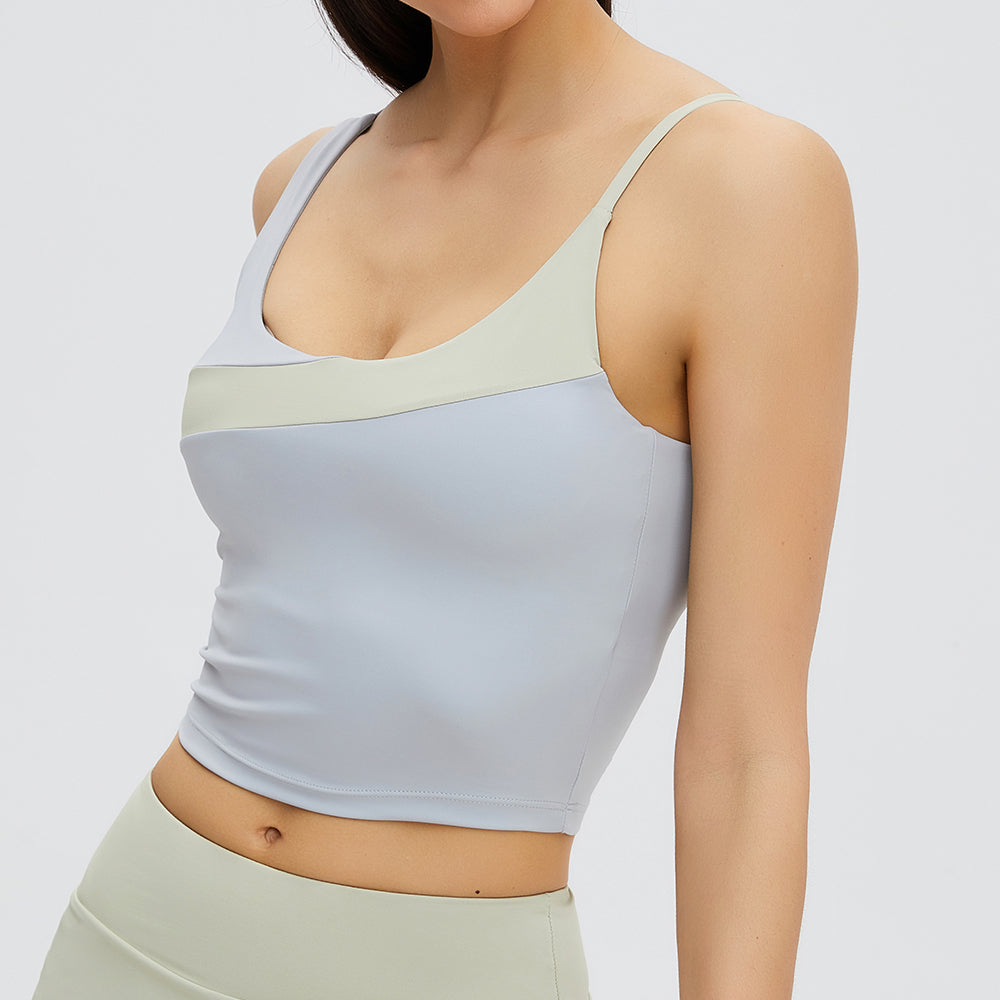 Bicolor Low Neck Tanks