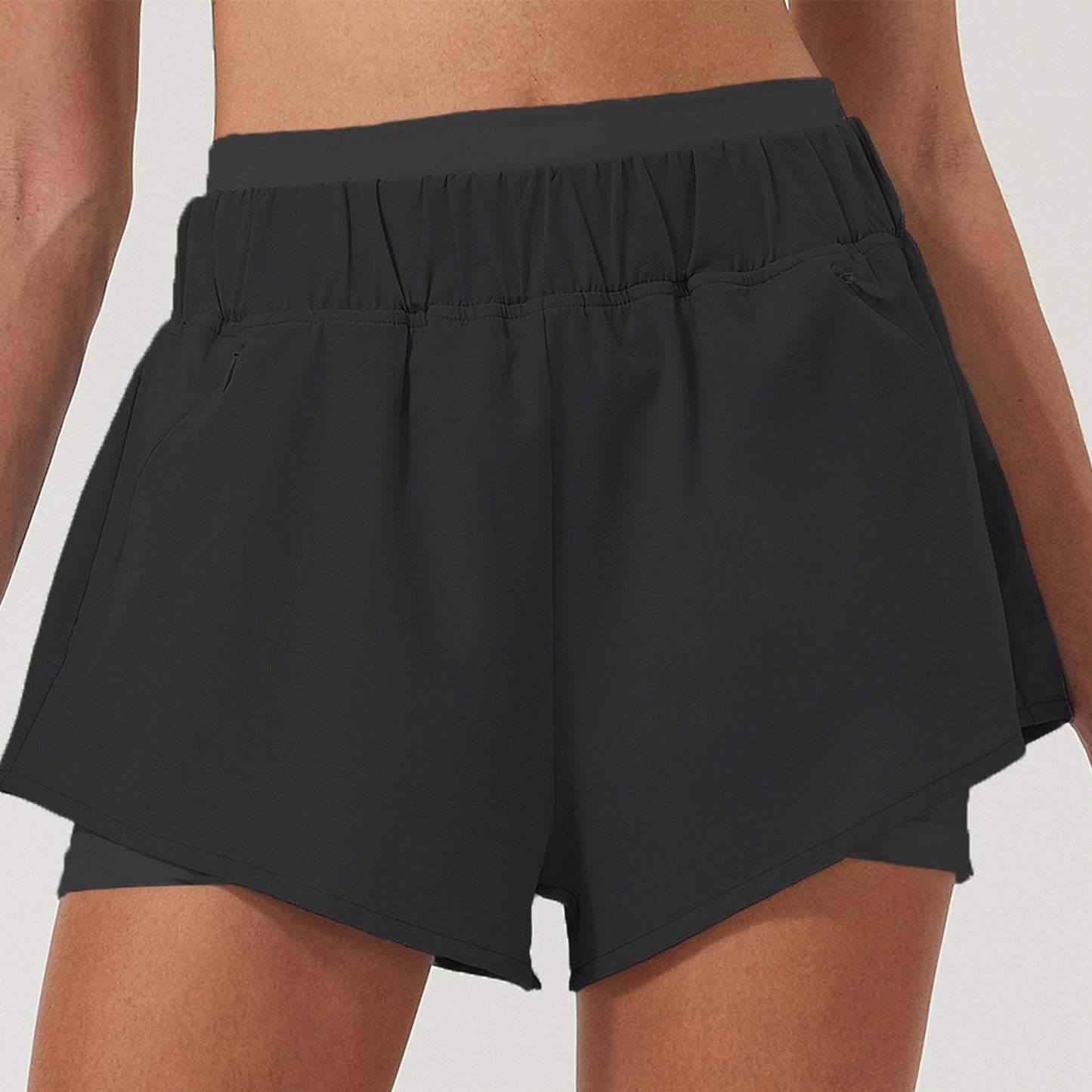 High Waisted Pocket Shorts