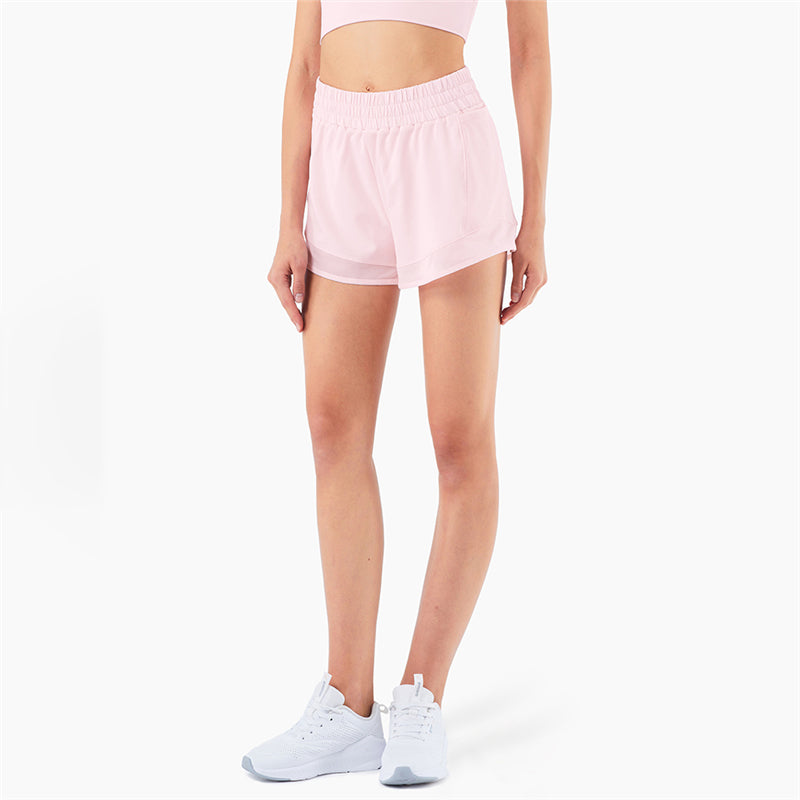 Pockets Mesh Lined Shorts