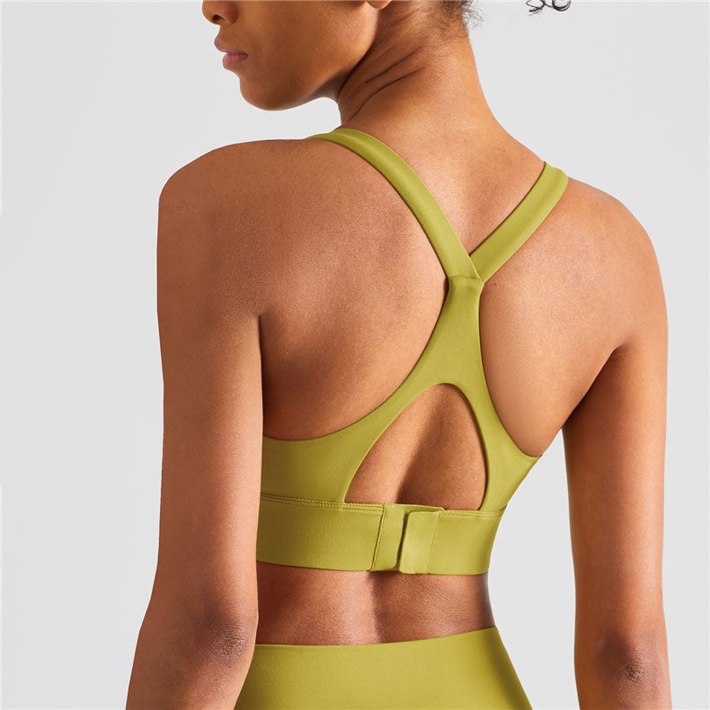 Cross Back Sports Bra